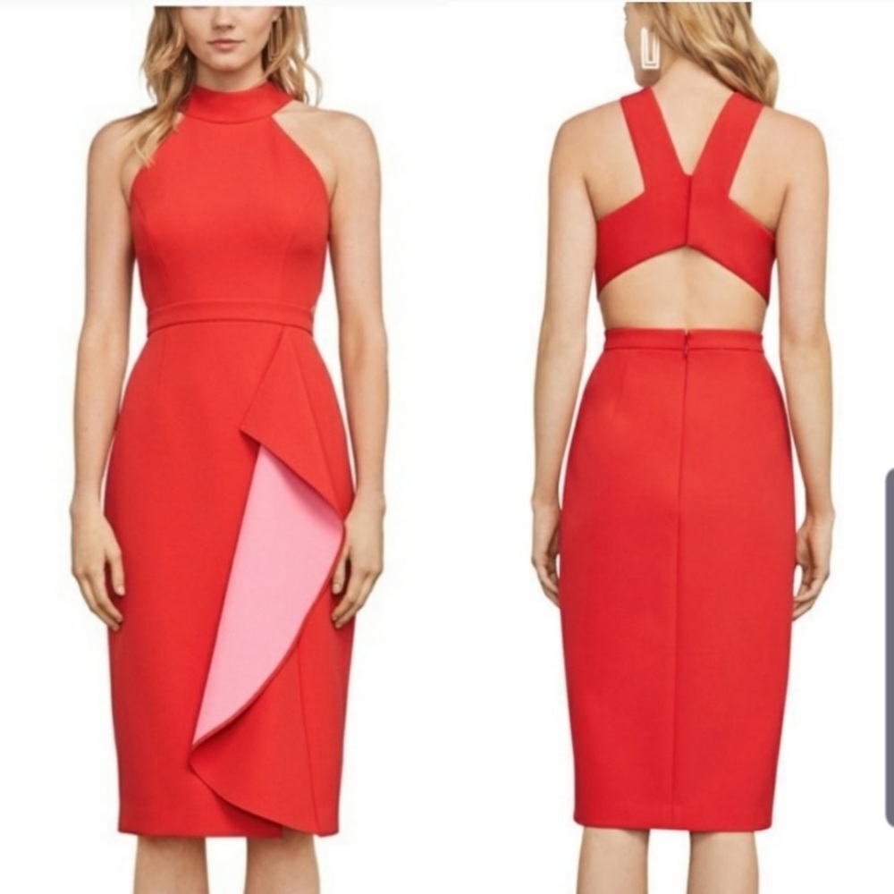 Red hot BCBG MaxAzria cocktail dress 💃🏽 - Picture 1 of 11